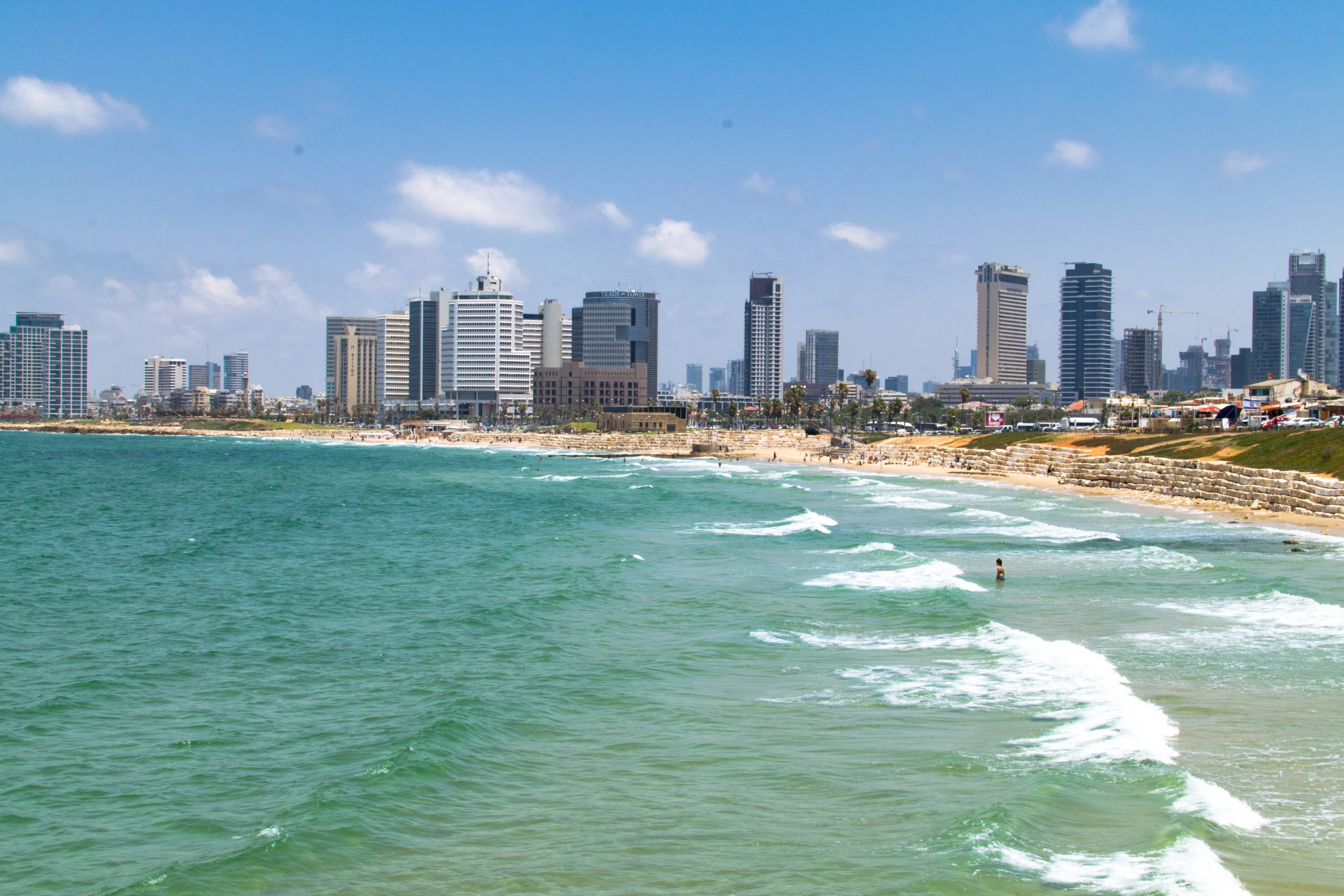 coastline of Tel Aviv - Jaffa